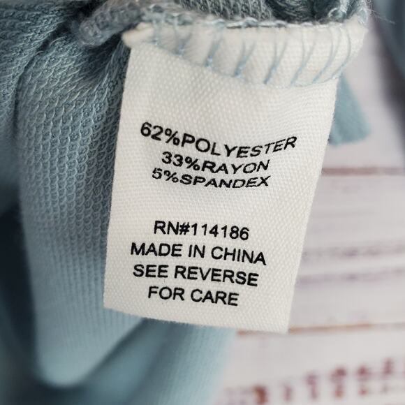 adyp Baby Blue Cowl Neck Sweater Dress Butter Soft Whimsy Fairy A-line Oversized - Picture 8 of 12